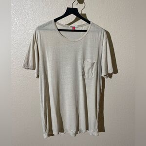 Marine Layer Light Tan Short Sleeve Tee
